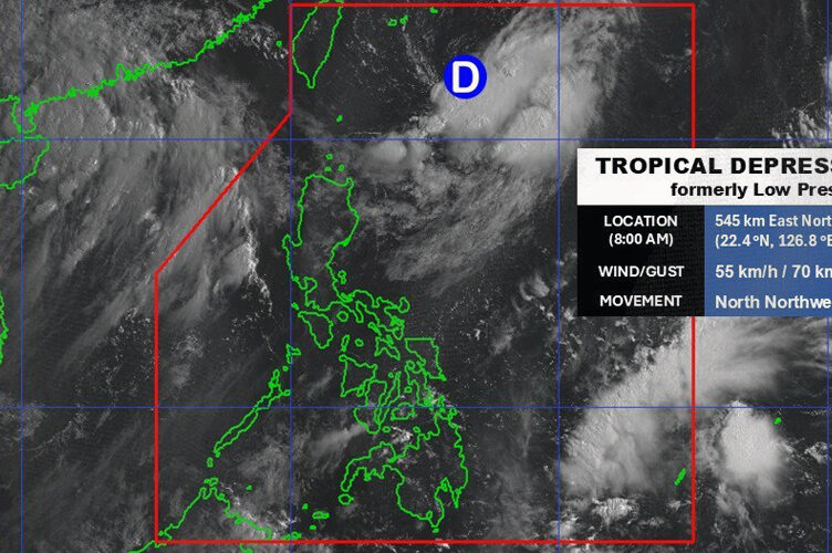 Tropical Depression Huaning Not Expected to Affect PH