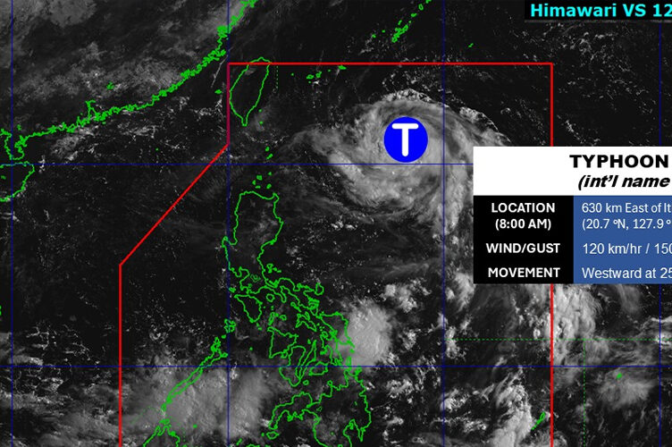 Gorio now a typhoon but won’t hit PH