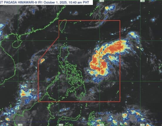PAGASA: LPA in PAR now Tropical Depression Paolo