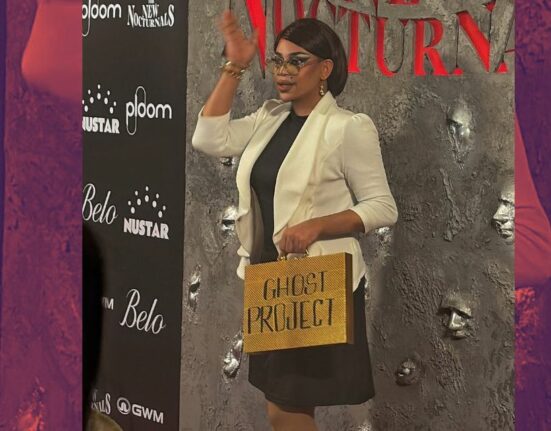 Drag queen Shewarma introduces ‘Sarah Disgrasya’ at a Halloween party