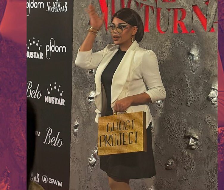 Drag queen Shewarma introduces ‘Sarah Disgrasya’ at a Halloween party